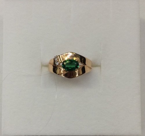 Кольцо с бриллиантами