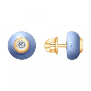 Серьги с бриллиантами