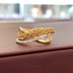 Кольцо с бриллиантами